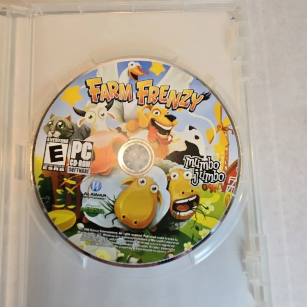 Farm Frenzy (PC CD-ROM, 2008) Casual Time Management Game